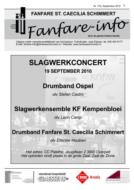 119 - Fanfare St. Caecilia Schimmert