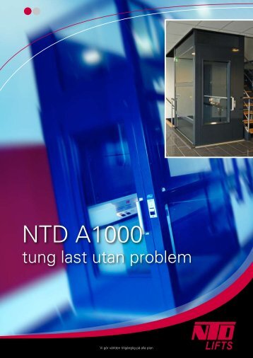 NTD A1000 - NTD Lifts