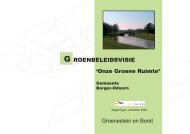 Onze Groene Ruimte - Gemeente Borger-Odoorn