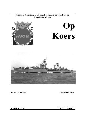 Algemene Vereniging Oud-personeel van de Koninklijke Marine