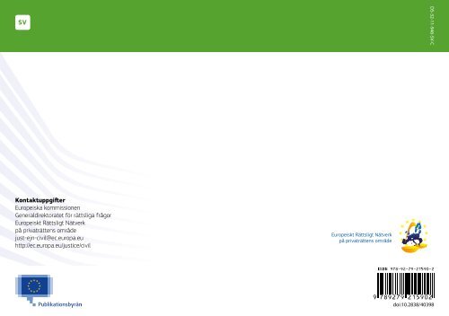 Handbok om europeiskt betalningsföreläggande - Kronofogden
