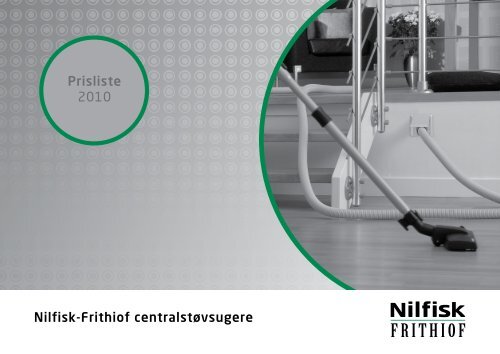 Prisliste 2010 Nilfisk-Frithiof centralstøvsugere - Nilfisk-ALTO