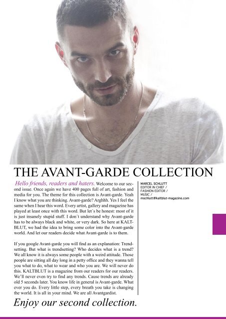 COLLECTION 2 - AVANT-GARDE