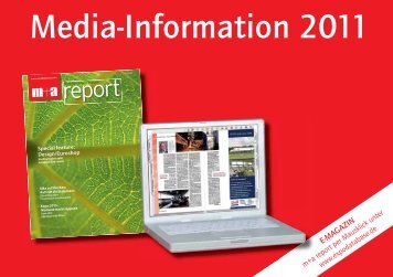Media-Information 2011 - Deutscher Fachverlag