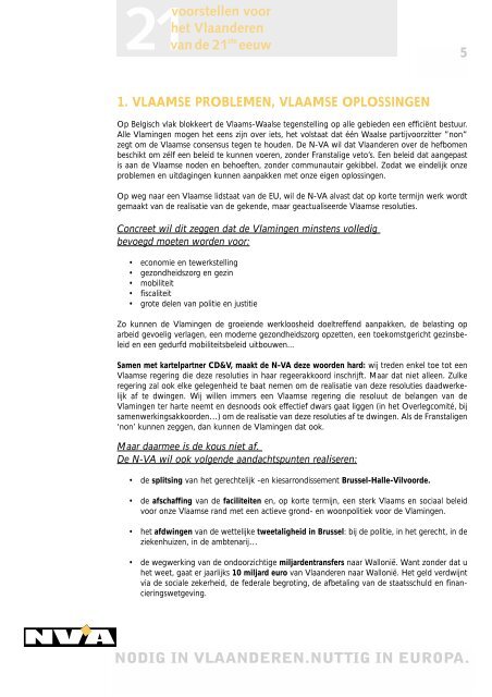 Verkiezingsprogramma Vlaamse verkiezingen (juni 2004).pdf - N-VA