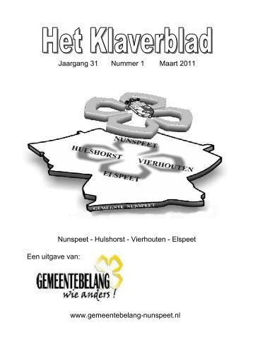 Nunspeet - Hulshorst - Vierhouten - Elspeet - Gemeentebelang ...