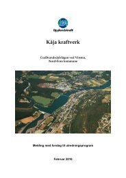 Kåja kraftverk (pdf) - Eidsiva Energi