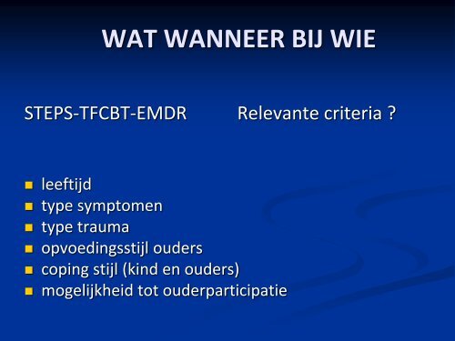 presentatie Workshop 5 Sprekers - Drs. Iva Bicanic