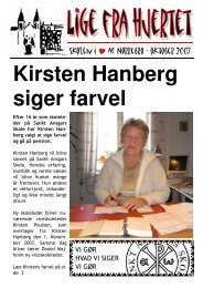 Kirsten Hanberg siger farvel - Sankt Ansgars Skole