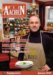 oliver lentzen empfiehlt: Kaiser Karls Kräuterrahmsuppe - Bad Aachen