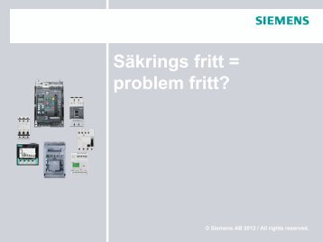 Ladda hem presentation Siemens