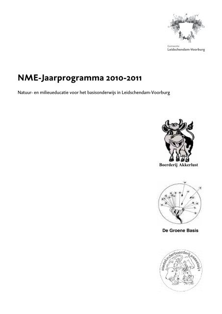 NME-Jaarprogramma 2010-2011 - Gemeente Leidschendam ...