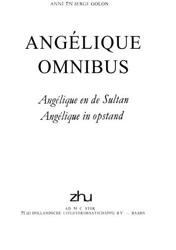 ANGELIQUE OMNIBUS - ElectronicsAndBooks