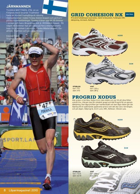 LÖPARMAGASINET 2010 - Saucony