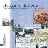Huizen vol historie - Het Utrechts Archief