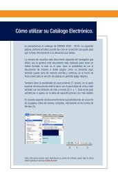 Cómo utilizar su Catálogo Electrónico.