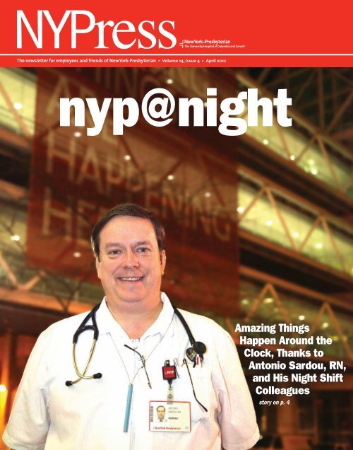 April 2012 NYPress - New York Presbyterian Hospital