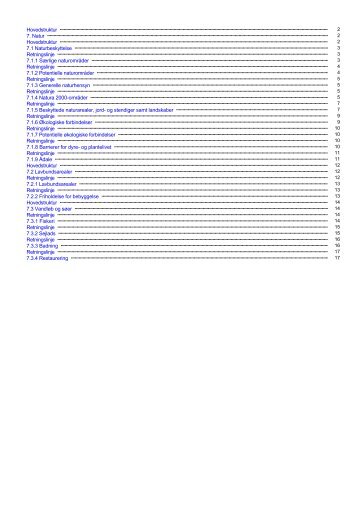 7. Natur - Kommuneplan 2013-2025 - Rebild Kommune