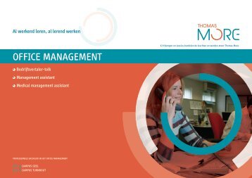 Bachelor office management - Katholieke Hogeschool Kempen