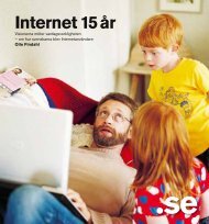 Internet 15 år - SE