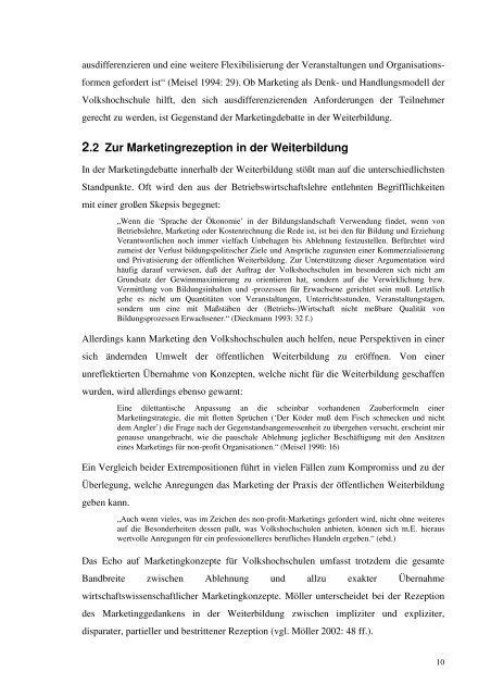 Fachbereich Erziehungswissenschaften der Philipps-Universität ...