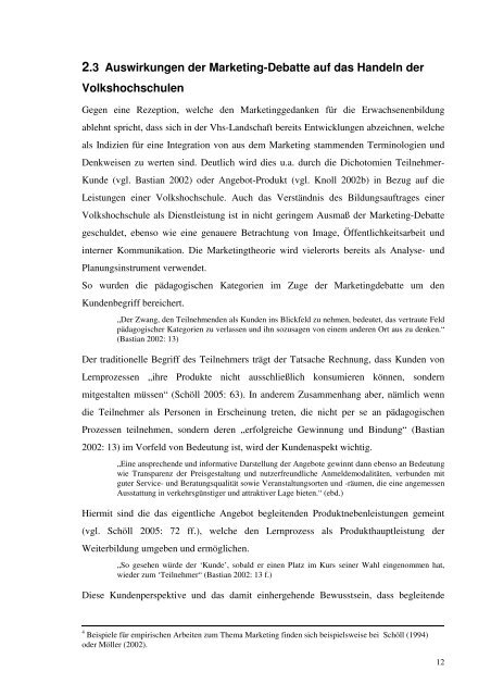 Fachbereich Erziehungswissenschaften der Philipps-Universität ...