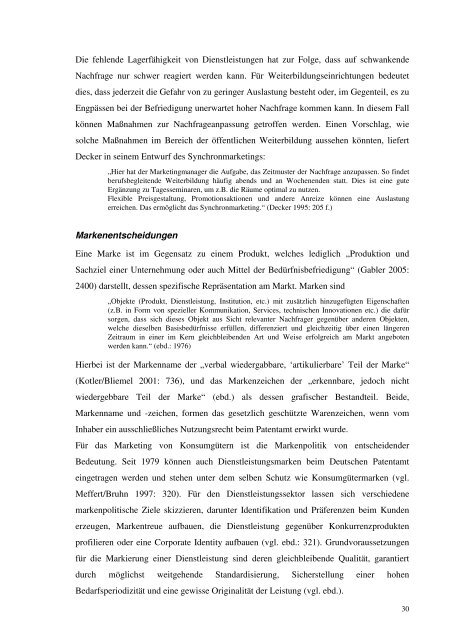 Fachbereich Erziehungswissenschaften der Philipps-Universität ...