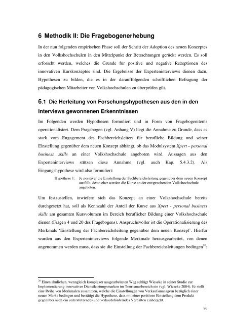 Fachbereich Erziehungswissenschaften der Philipps-Universität ...