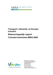 'Transport, Referentie- en Europa-scenario' (pdf) - Milieurapport ...