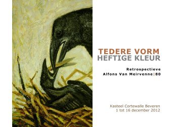 2012 Alfons Van Meirvenne - CC Ter Vesten Beveren