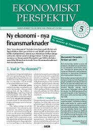 EKONOMISKT PERSPEKTIV EKONOMISKT ... - Klas Eklund