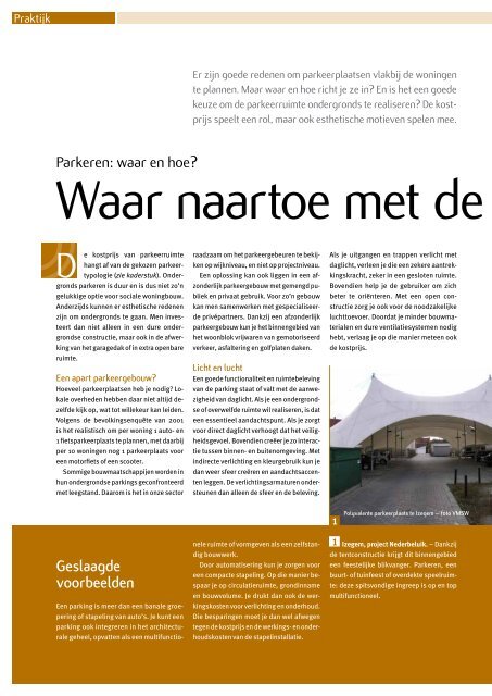 Woonwoord nr 12 (pdf - 2,5 Mb) - Vlaamse Maatschappij voor ...