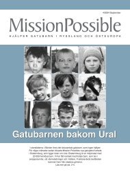 Gatubarnen bakom Ural Gatubarnen bakom Ural - Mission Possible