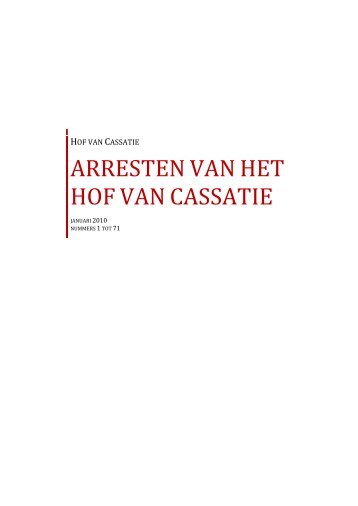 AC 01 2010 (PDF, 1.95 MB) - Belgium