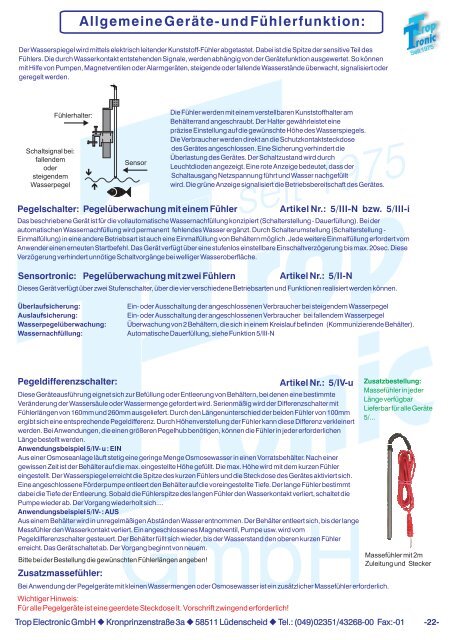 Katalog - Trop-Electronic GmbH