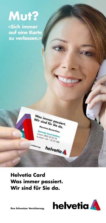 Folder - Helvetia Card