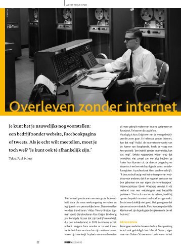 Overleven zonder internet - VNO-NCW