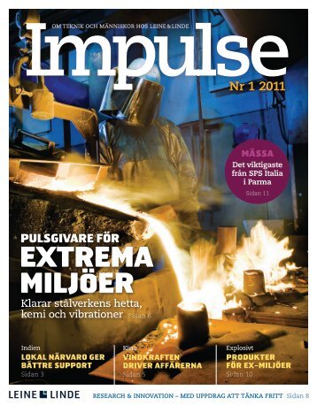 Impulse nr 1 - 2011 (PDF) - Leine & Linde