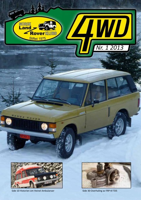Nr. 1 2013 - Norsk Land Rover Klubb