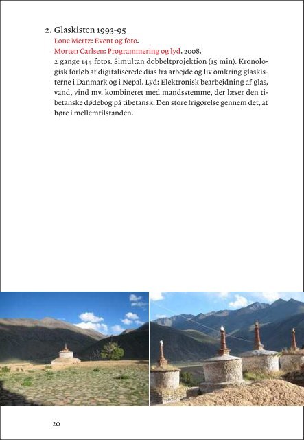 Glaskistens Forvandling- en tibetansk beretning om - Stalke