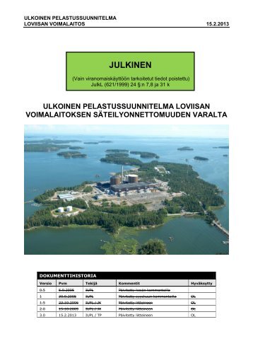 Loviisan voimalaitos - Itä-Uudenmaan pelastuslaitos