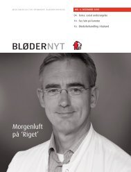 Morgenluft på 'Riget' - Danmarks Bløderforening.