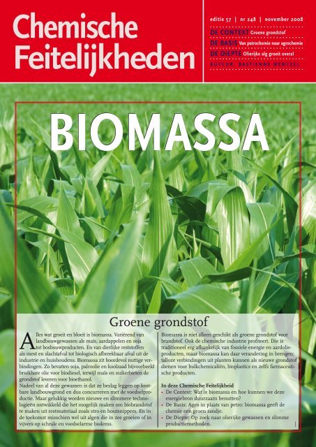 Biomassa - Chemische Feitelijkheden