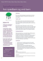 Artikel om at have et barn med spiseforstyrrelse - PS Landsforening