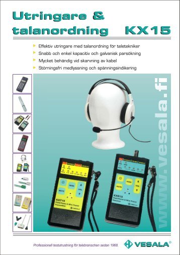 produktblad som pdf - Om E-Cal