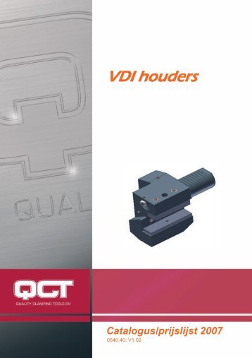VDI houders - Quality Clamping Tools BV