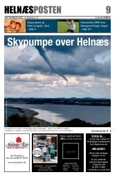 Skypumpe over Helnæs - helnæsposten