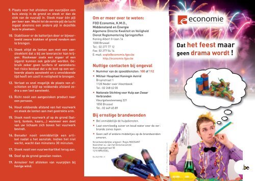 Brochure Veilig vuurwerk