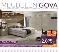 SLAApkAmER SpECIAL - Meubelen Gova