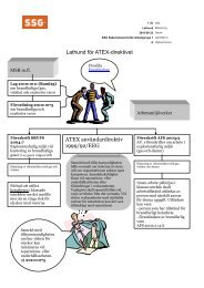 Lathund för ATEX-direktivet ATEX användardirektiv 1999/92 ... - SSG